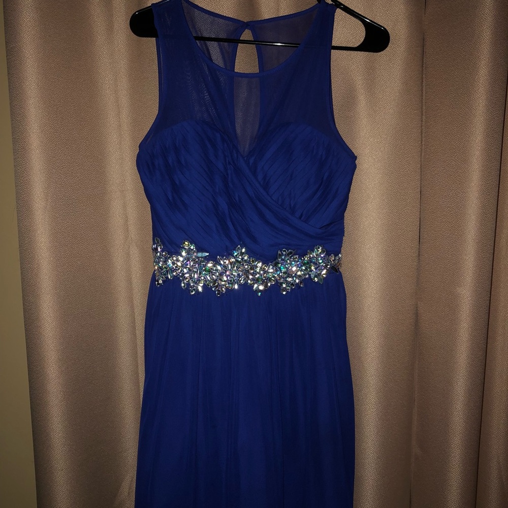 Royal Blue Homecoming Dress
